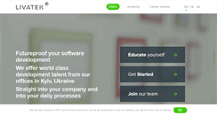 Desktop Screenshot of livatek.com